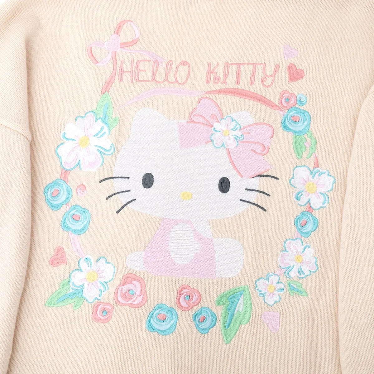 Hello Kitty JapanLA Floral Cardigan sold by Sanrio product image thumbnail 3