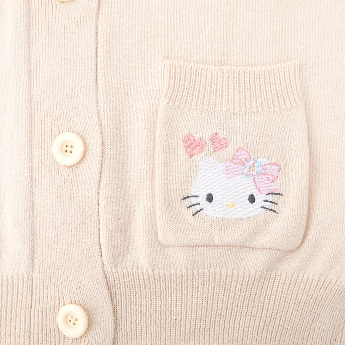 Hello Kitty JapanLA Floral Cardigan sold by Sanrio product image thumbnail 4