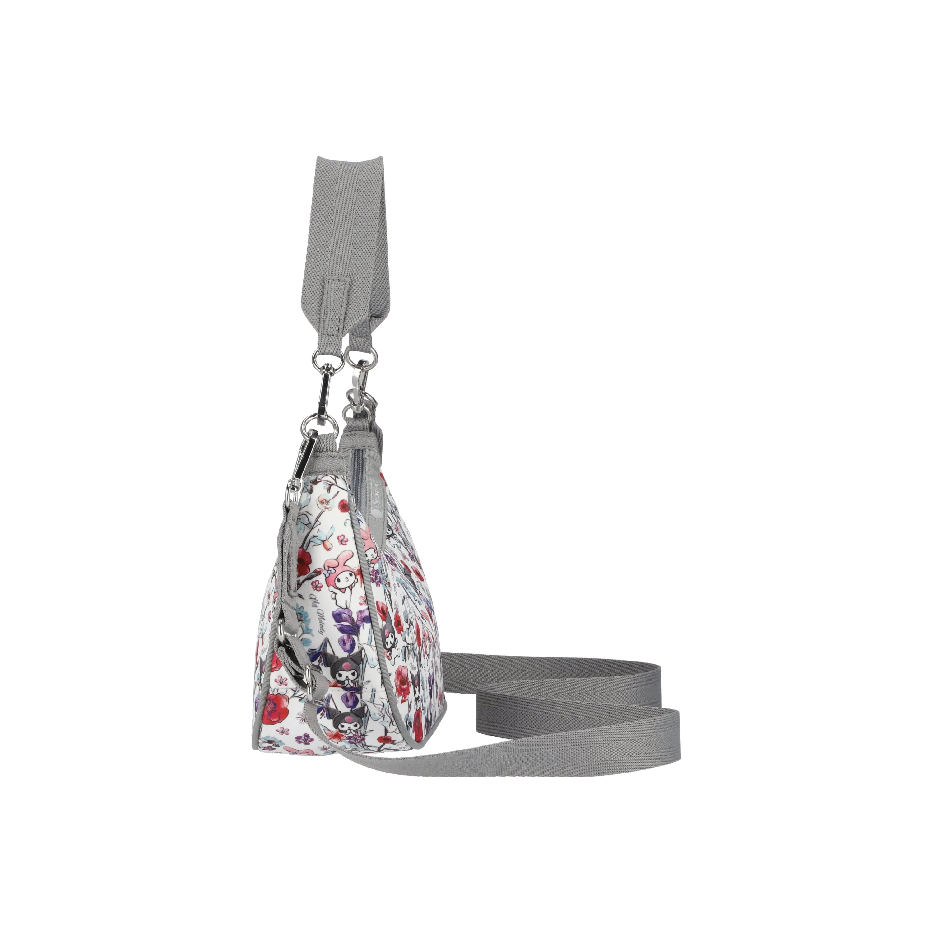 My Melody & Kuromi x LeSportsac Small Convertible Hobo Bag sold by Sanrio product image thumbnail 3