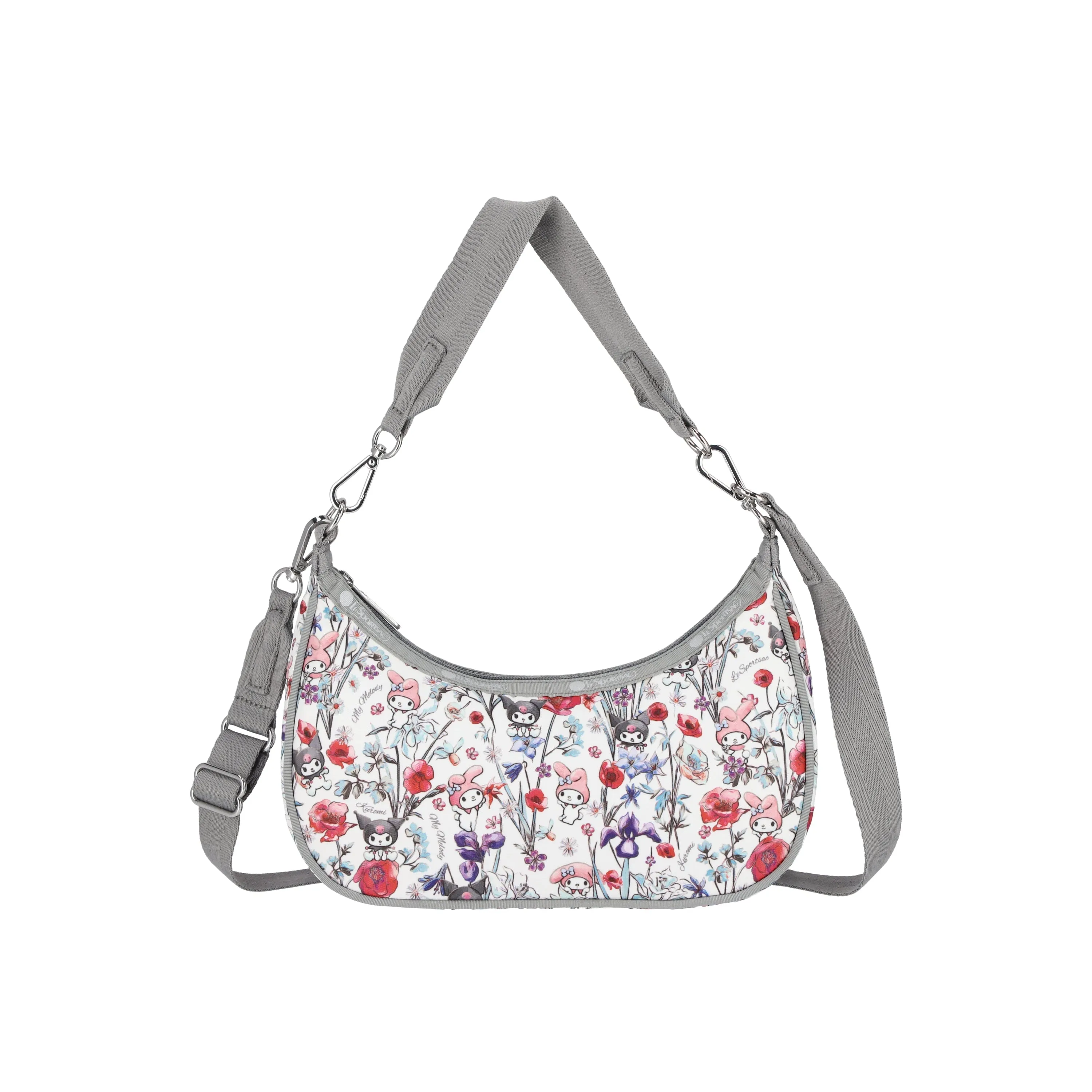 My Melody & Kuromi x LeSportsac Small Convertible Hobo Bag sold by Sanrio