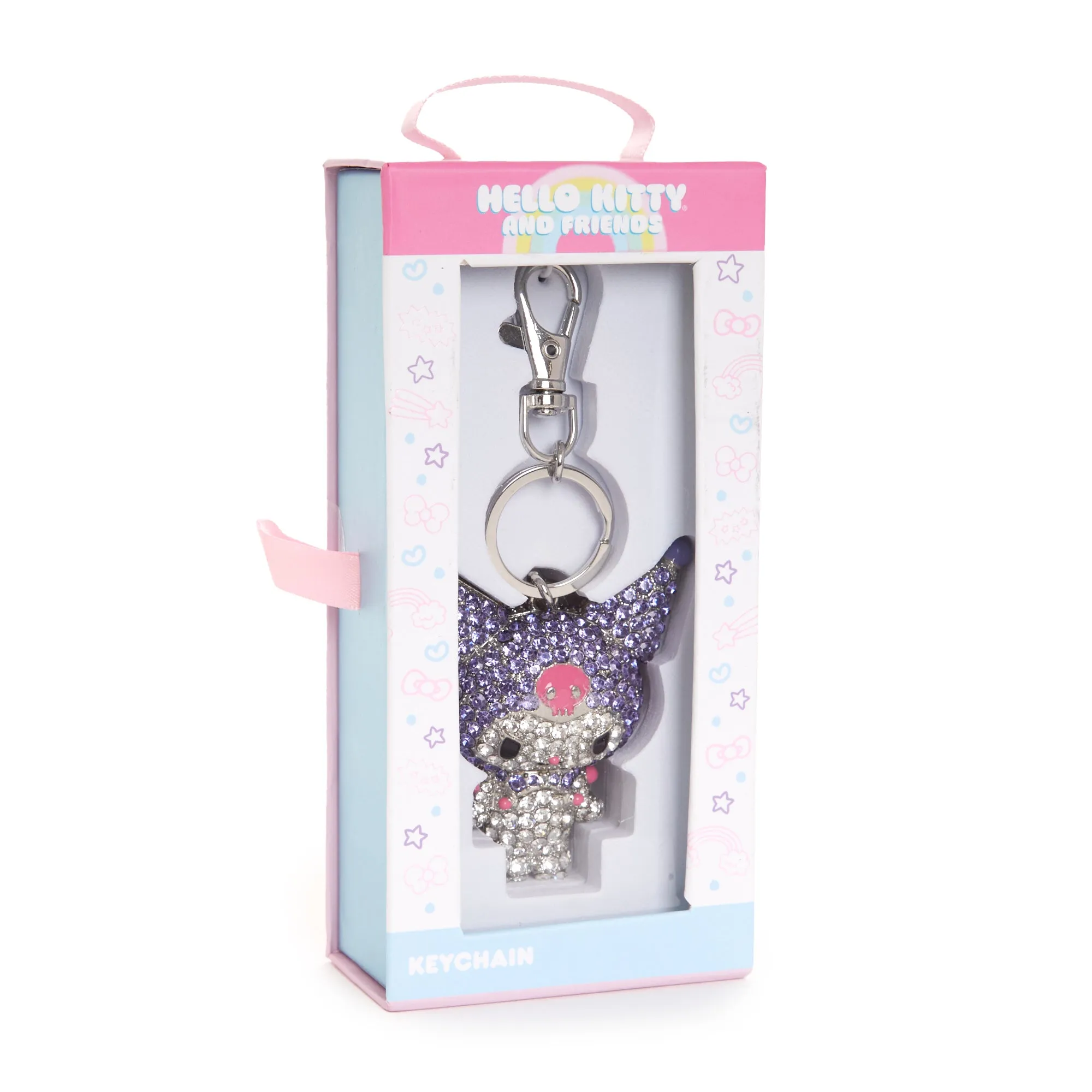 Kuromi Pave 3D Bling Keychain sold by Sanrio product image thumbnail 3