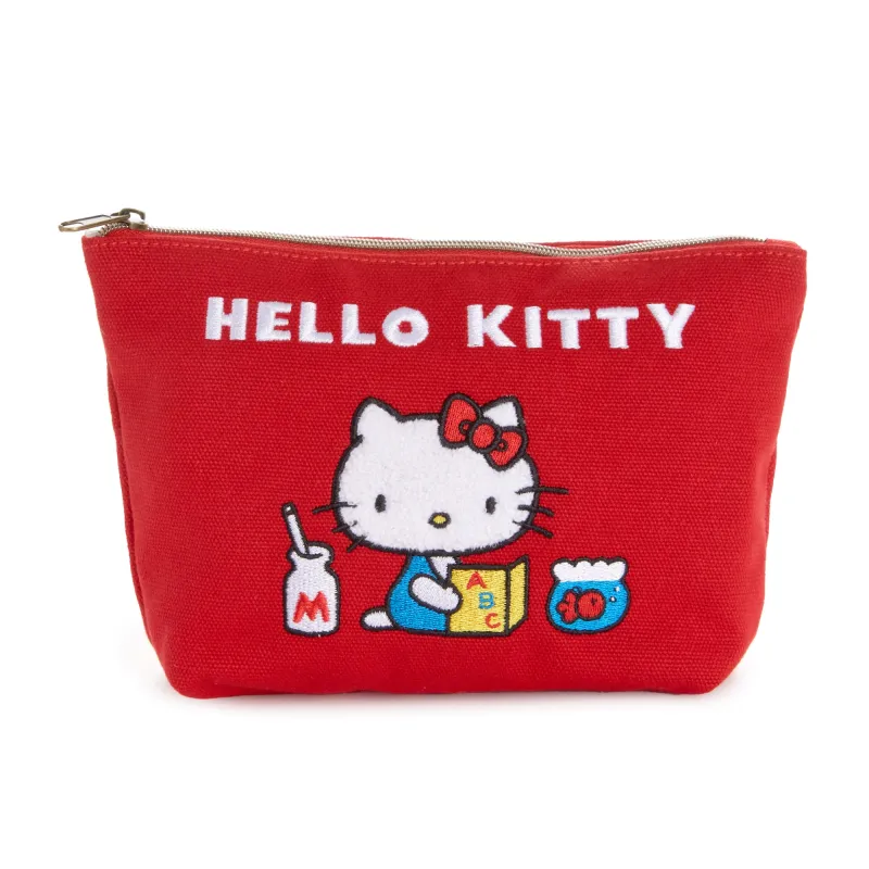 Hello Kitty Zipper Pouch (Red Classic Series) sold by Sanrio