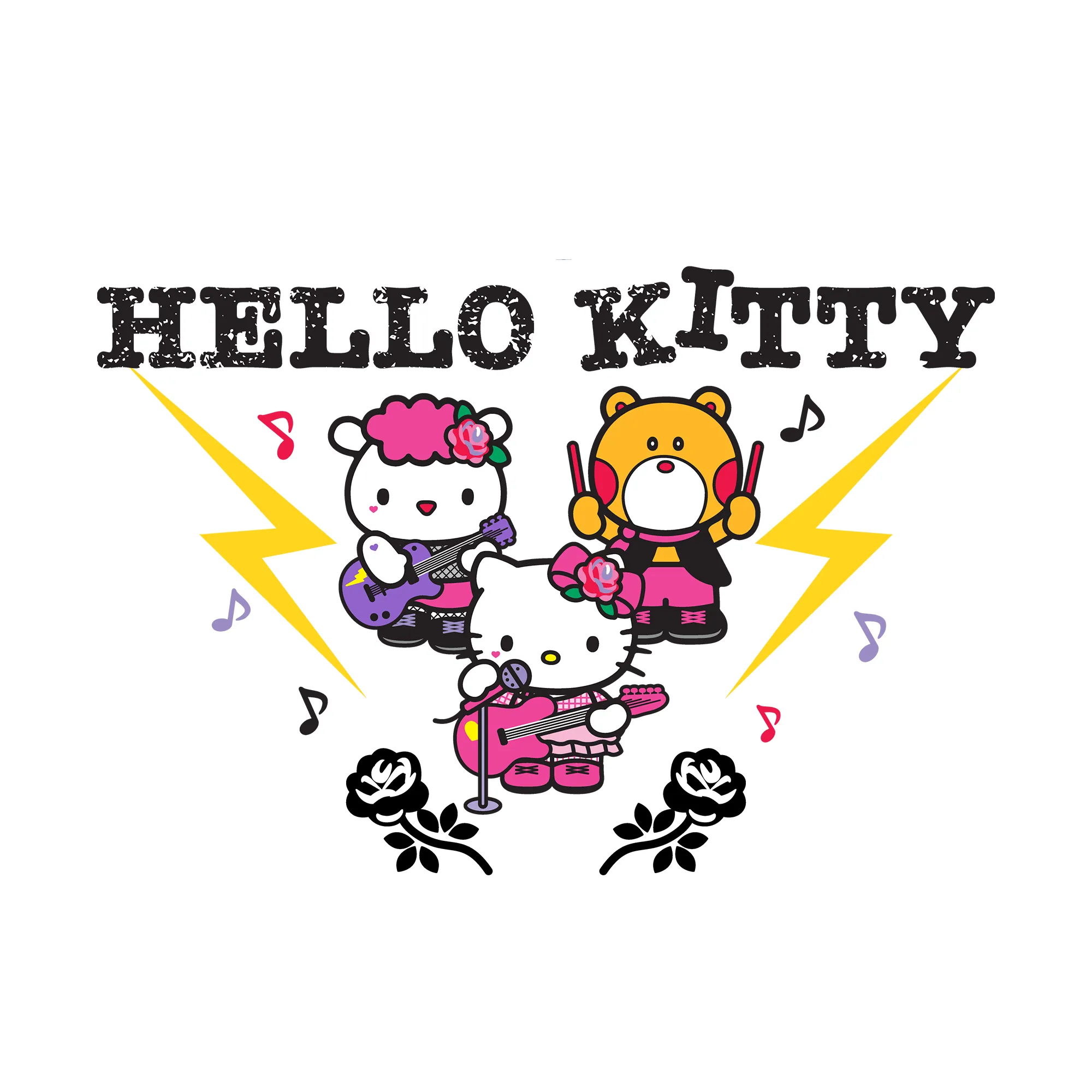 Hello Kitty Rock Show Trio Tee sold by Sanrio product image thumbnail 2