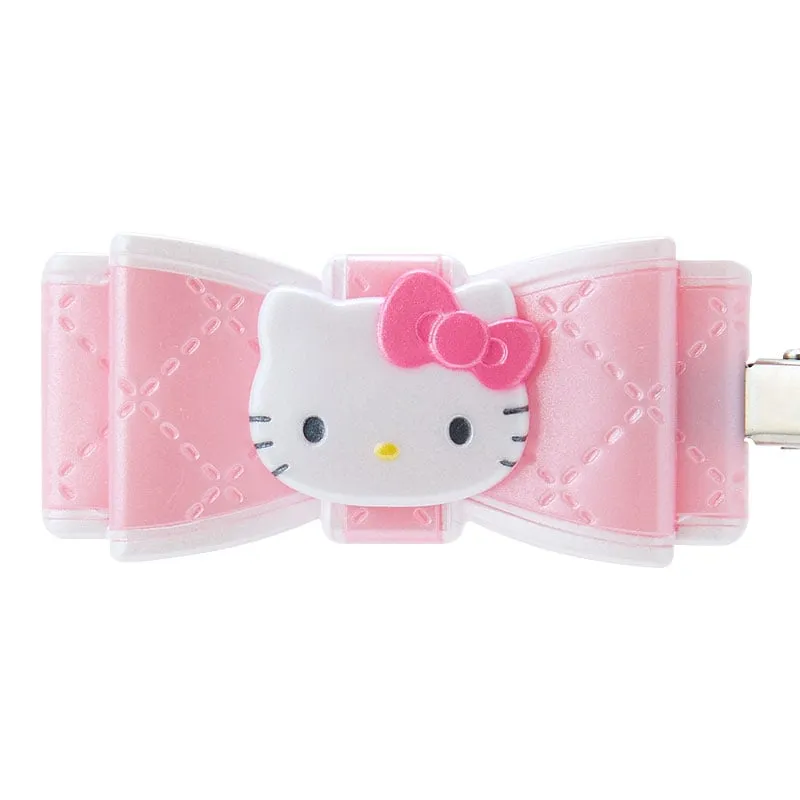 Hello Kitty 2-Piece Hair Clip Set (Quilted Ribbon) sold by Sanrio product image thumbnail 3