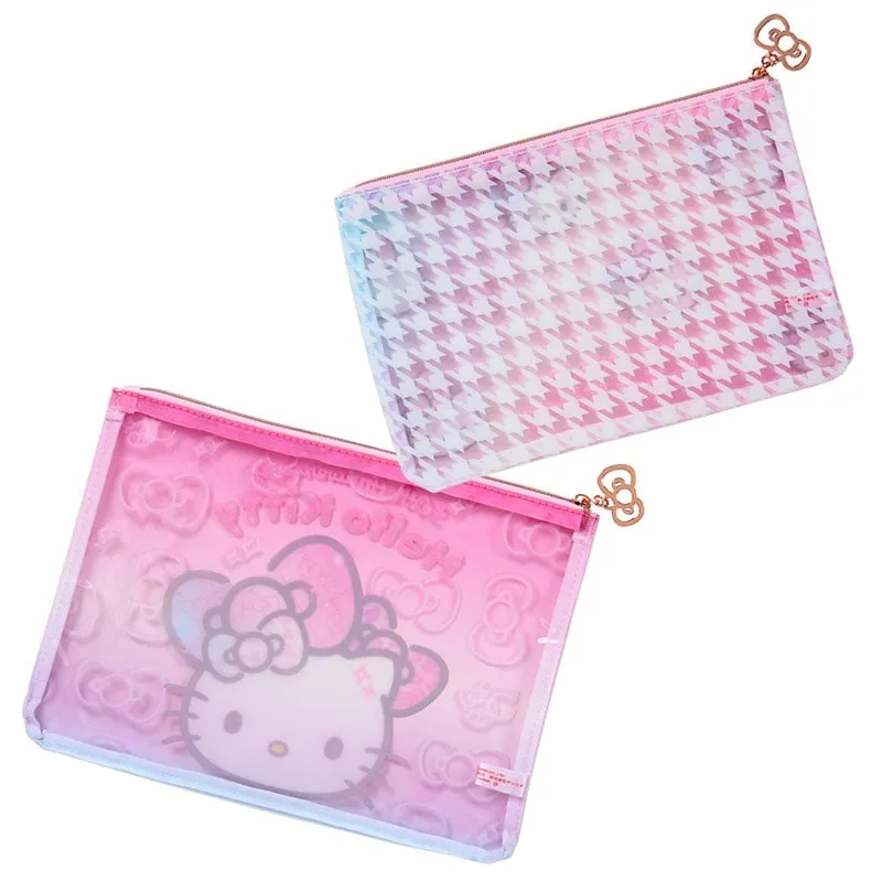 Hello Kitty 2-Piece Pouch Set 50th Anniv. (Fashionable Ribbons Series) sold by Sanrio product image thumbnail 3