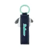 Pochacco Logo Keychain (Denim Patch Series) sold by Sanrio