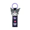 Kuromi Logo Keychain (Denim Patch Series) sold by Sanrio