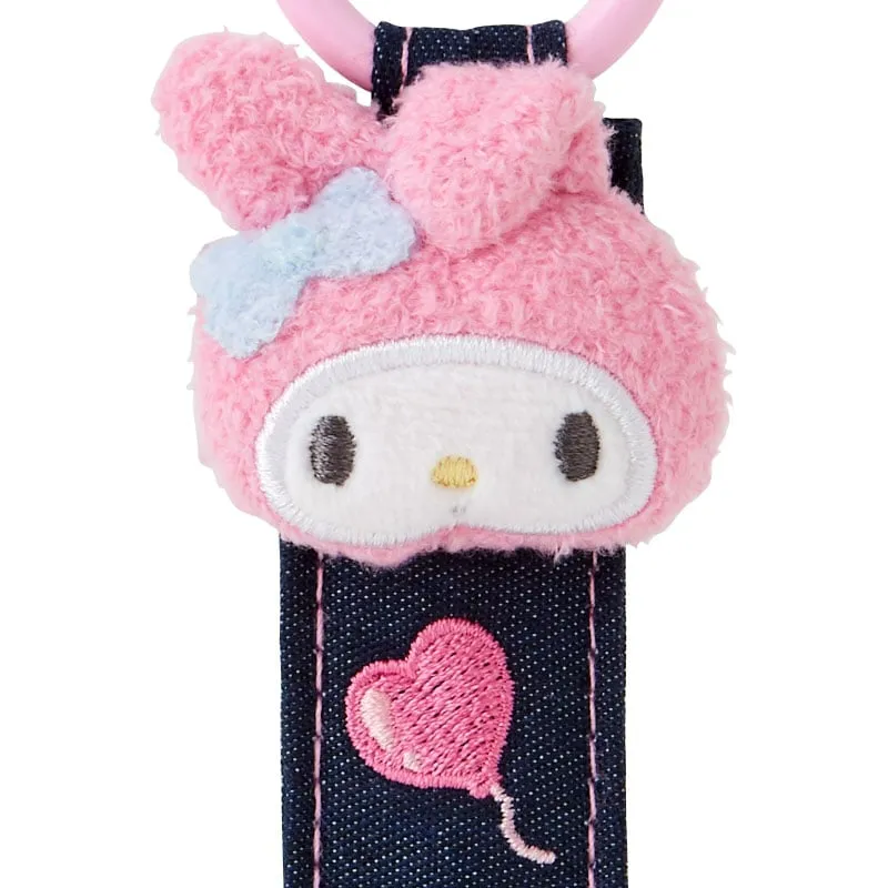 My Melody Logo Keychain (Denim Patch Series) sold by Sanrio product image thumbnail 3
