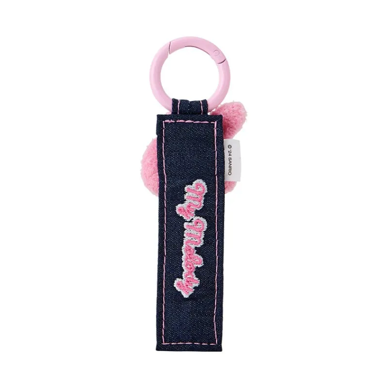 My Melody Logo Keychain (Denim Patch Series) sold by Sanrio product image thumbnail 2