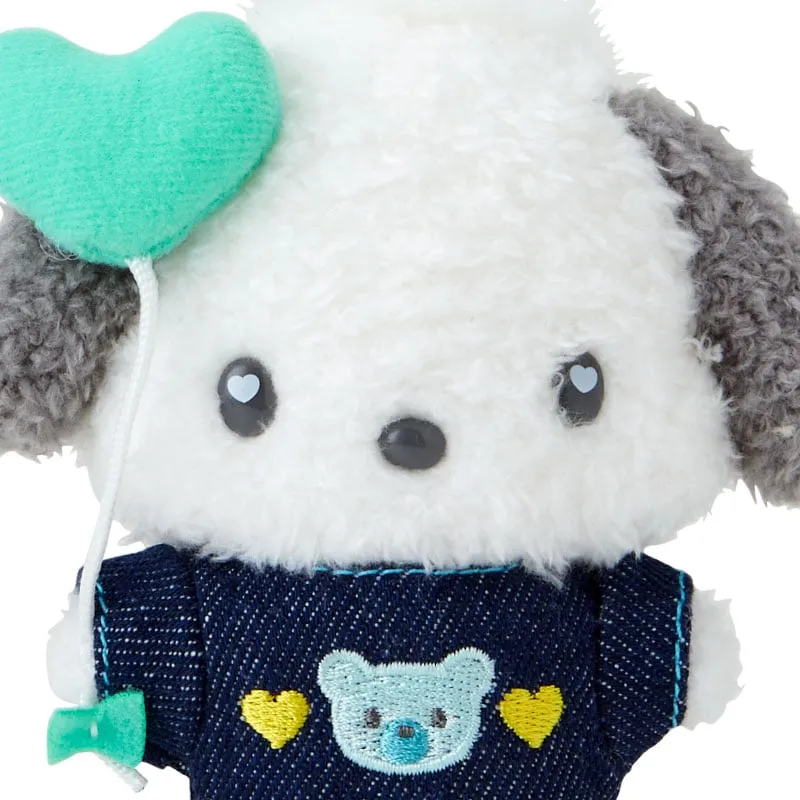 Pochacco Keychain Mascot Clip (Denim Patch Series) sold by Sanrio product image thumbnail 2