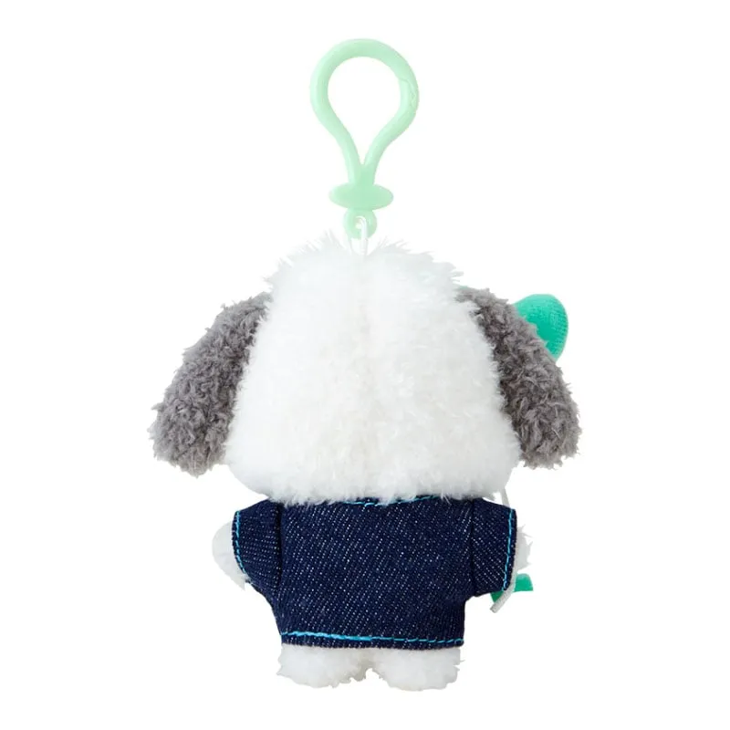 Pochacco Keychain Mascot Clip (Denim Patch Series) sold by Sanrio product image thumbnail 3