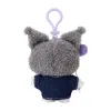 Kuromi Keychain Mascot Clip (Denim Patch Series) sold by Sanrio