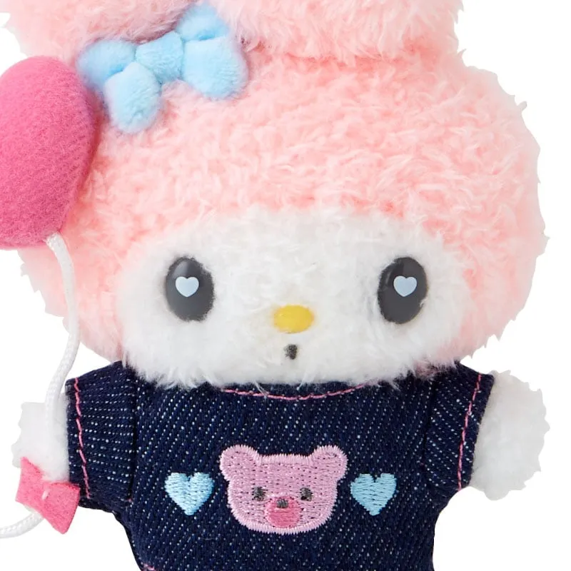 My Melody Keychain Mascot Clip (Denim Patch Series) sold by Sanrio product image thumbnail 2