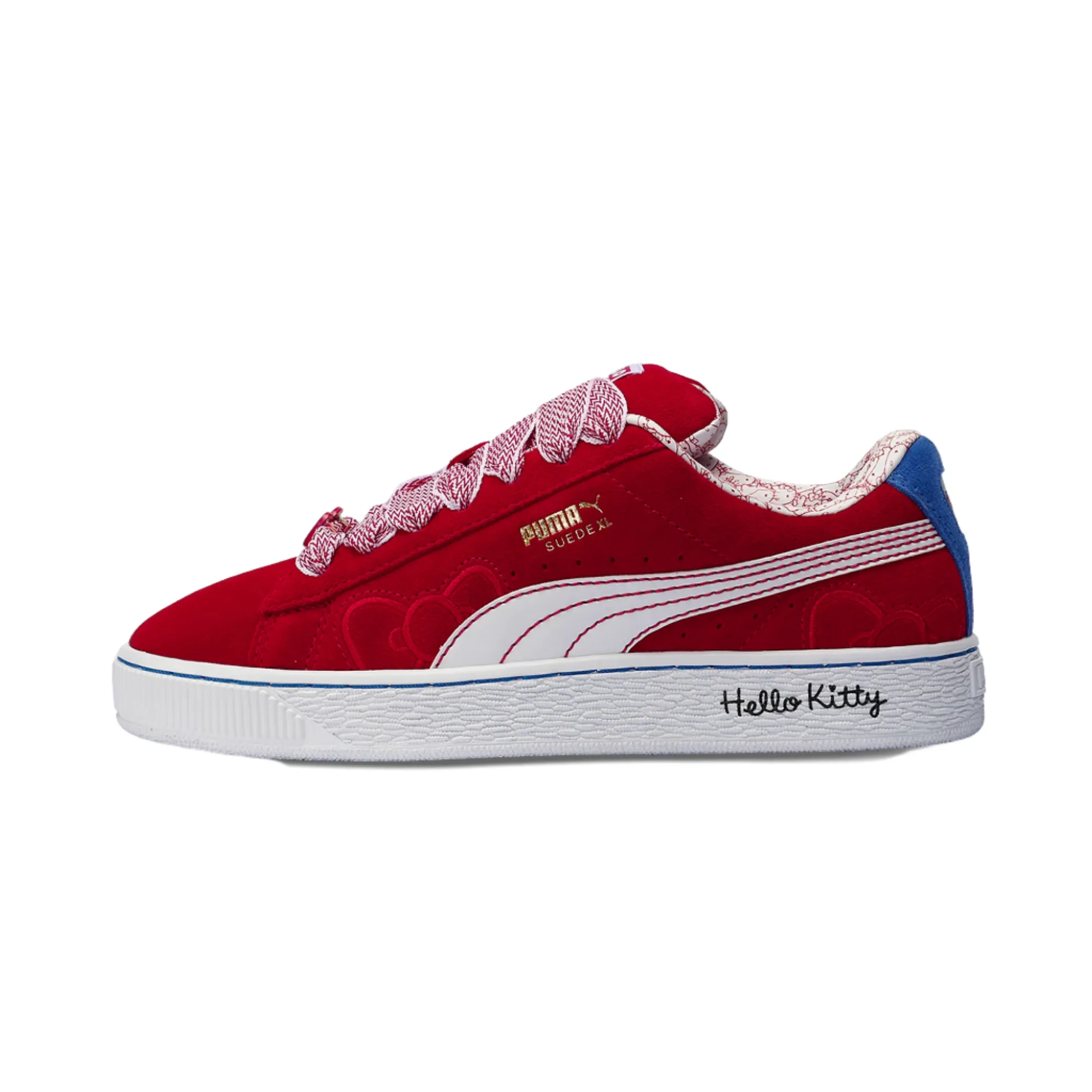 Hello Kitty x PUMA Red Bow Suede XL Sneaker (Women's) sold by Sanrio