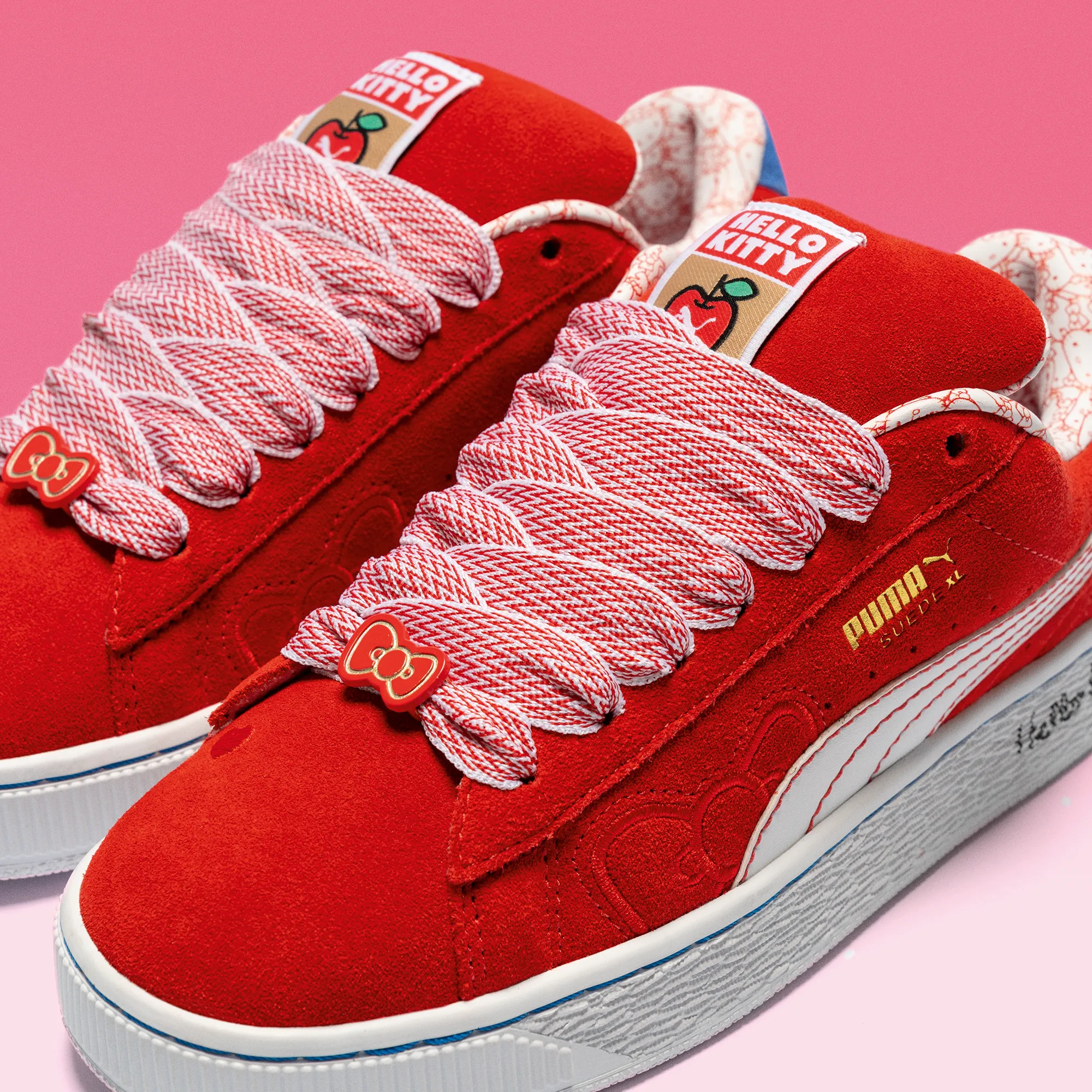 Hello Kitty x PUMA Red Bow Suede XL Sneaker (Women's) sold by Sanrio product image thumbnail 4