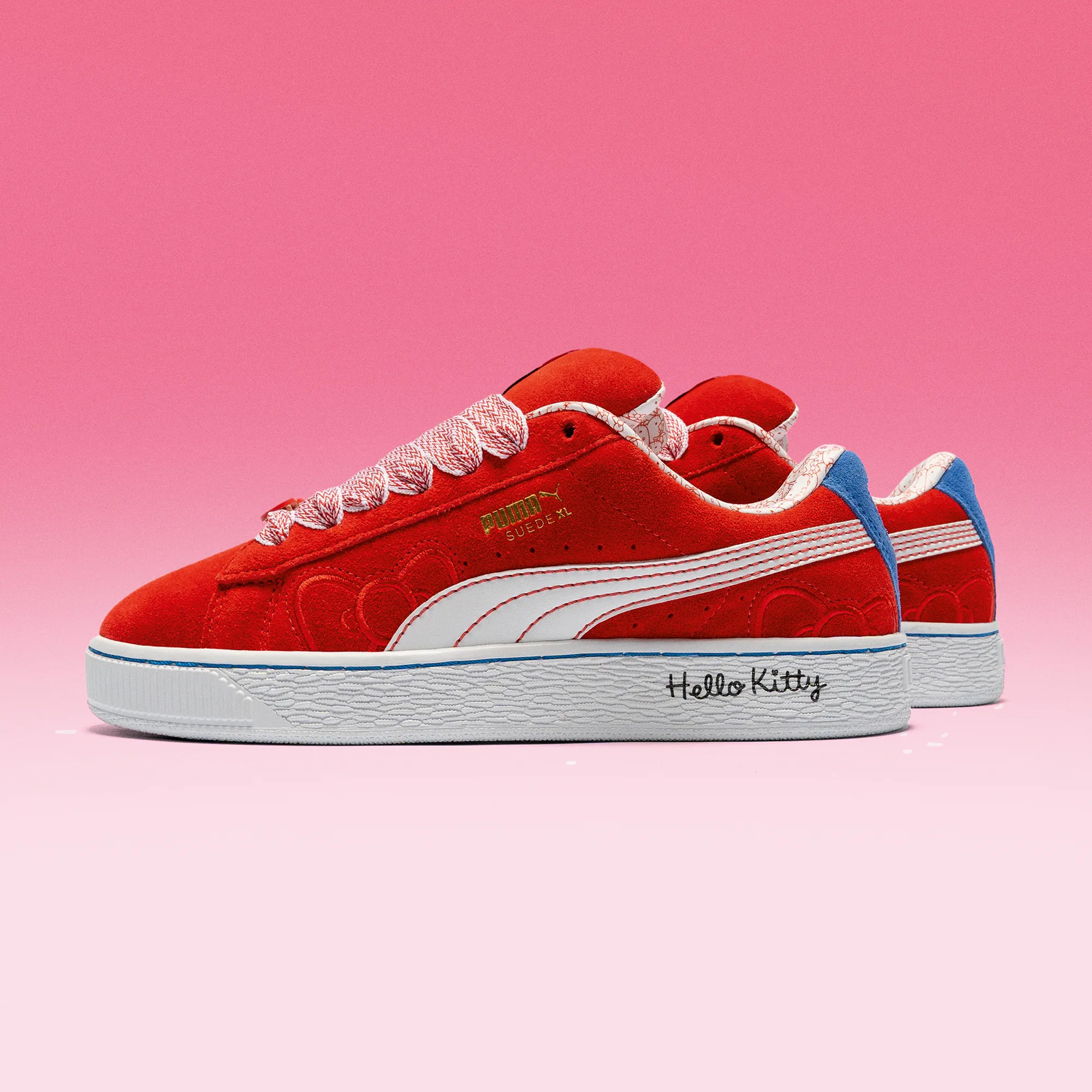 Hello Kitty x PUMA Red Bow Suede XL Sneaker (Women's) sold by Sanrio product image thumbnail 3