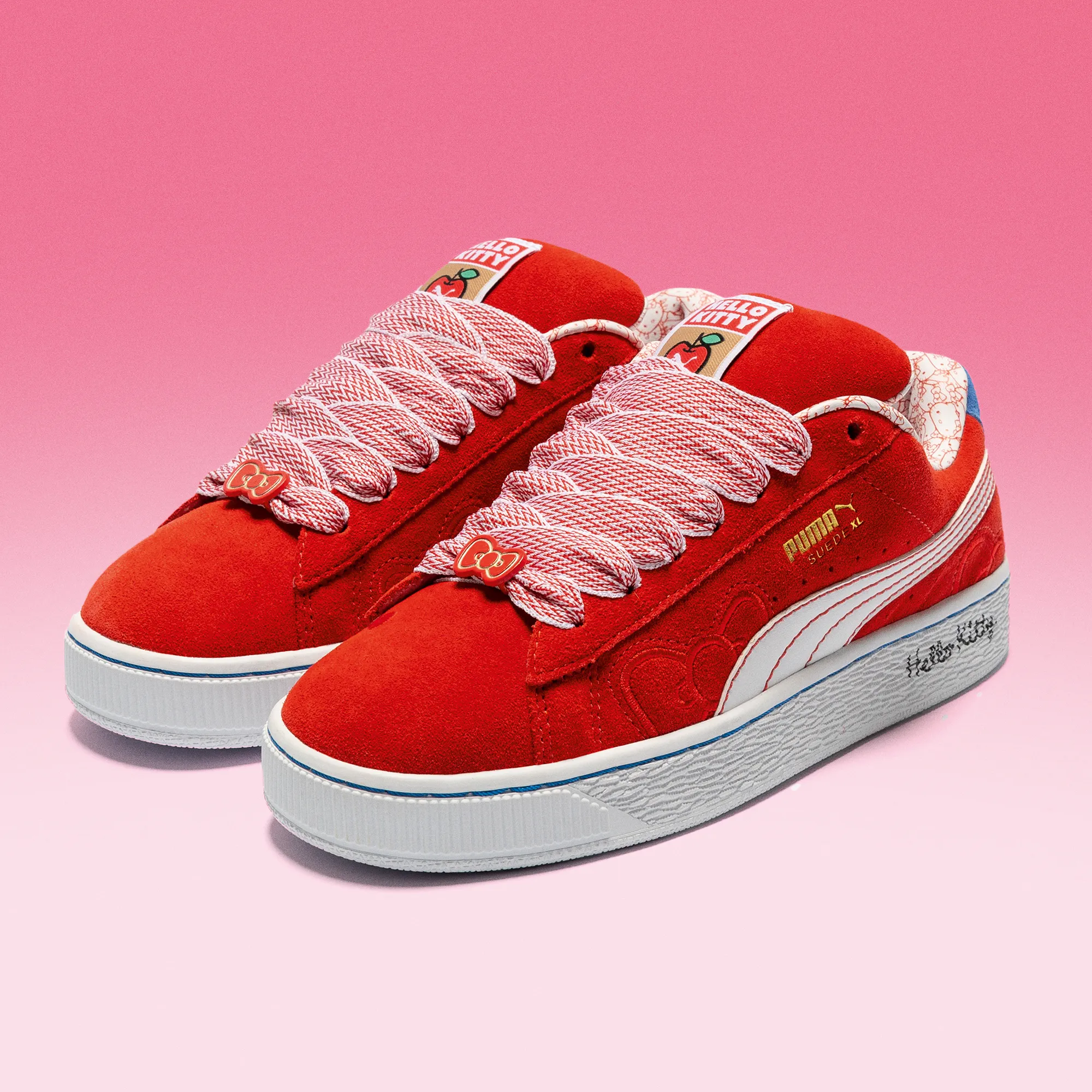 Hello Kitty x PUMA Red Bow Suede XL Sneaker (Women's) sold by Sanrio product image thumbnail 2