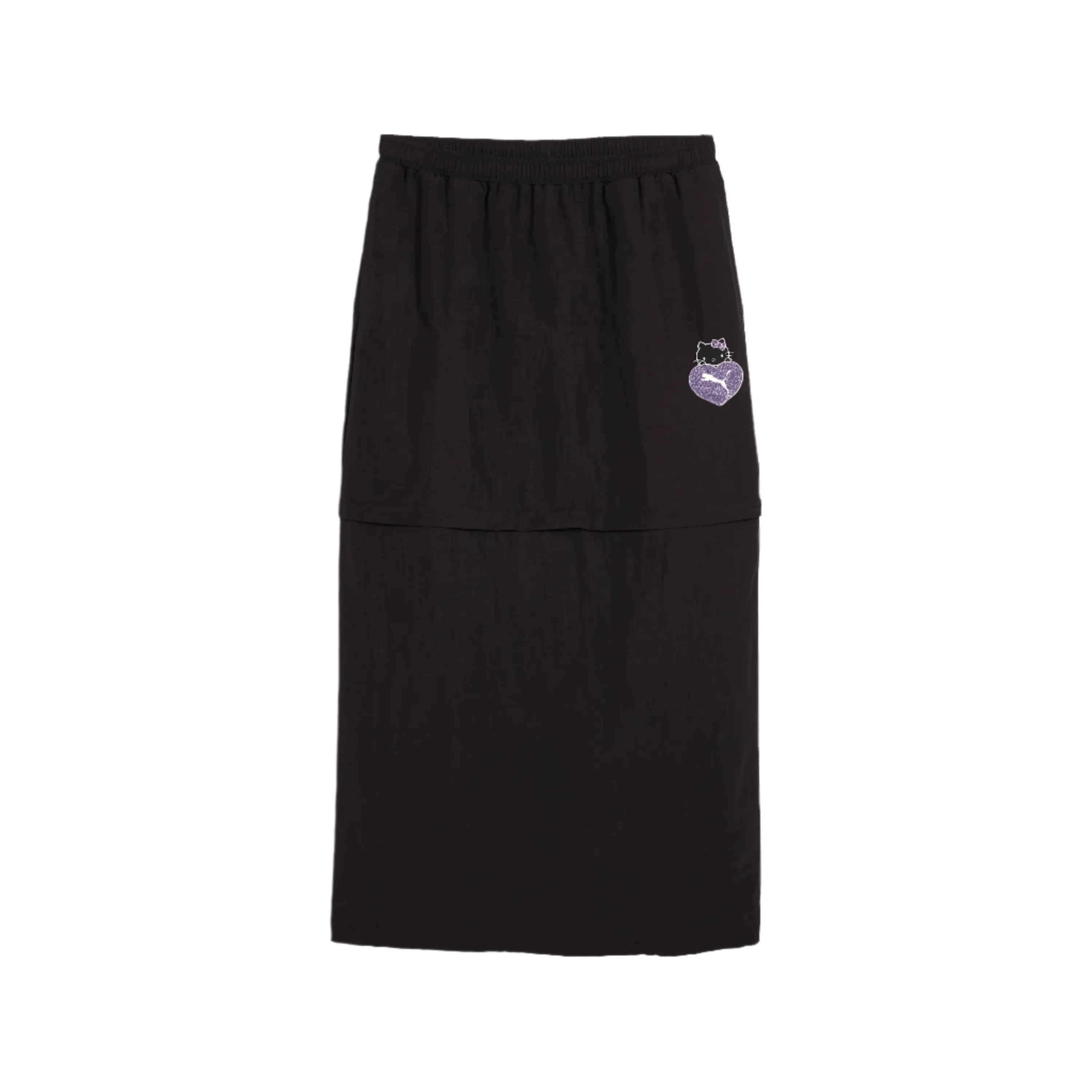 Hello Kitty x PUMA Woven Convertible Maxi Skirt (PUMA Black) sold by Sanrio product image thumbnail 5