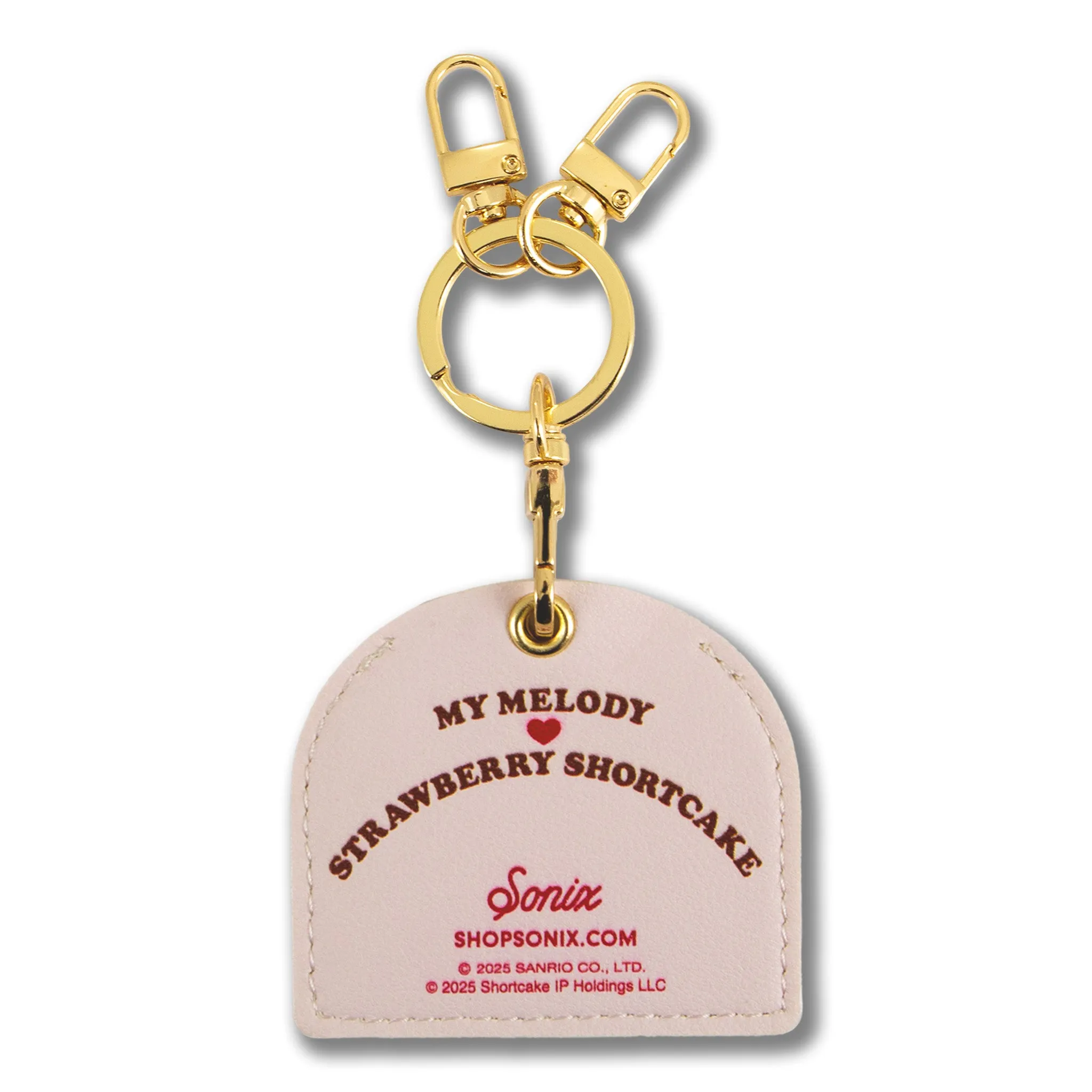My Melody x Strawberry Shortcake AirTag Keychain sold by Sanrio product image thumbnail 4