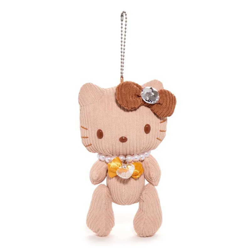 Hello Kitty Mascot Jewel Plush (Brown) sold by Sanrio