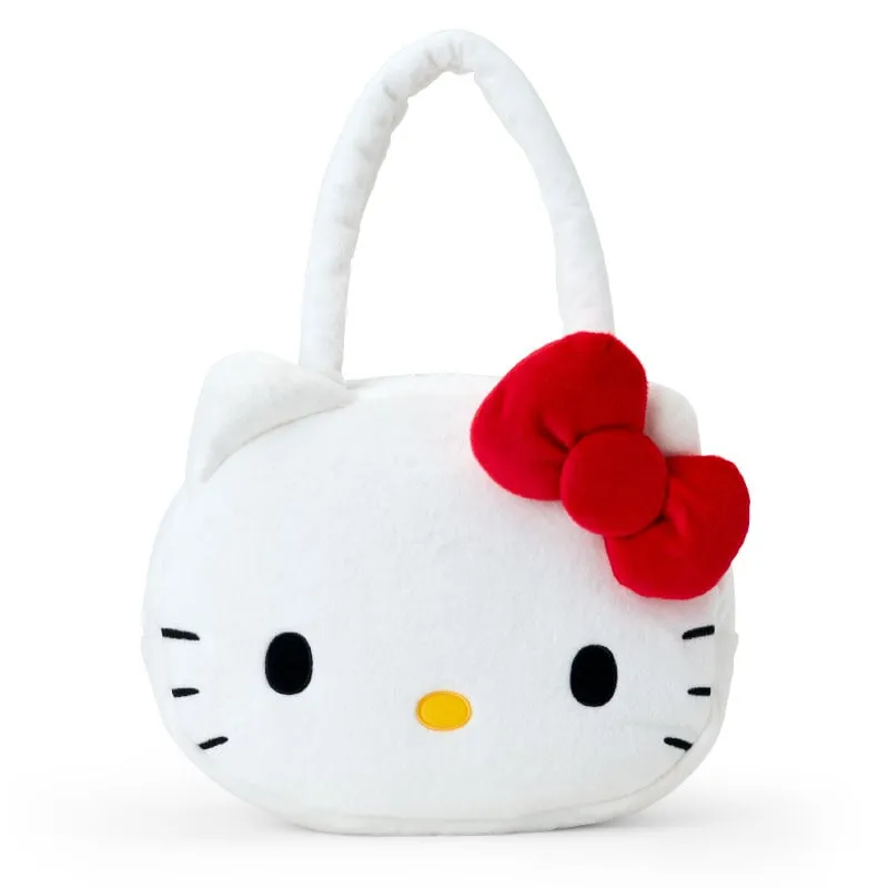 Hello Kitty Plush Face Tote Bag sold by Sanrio