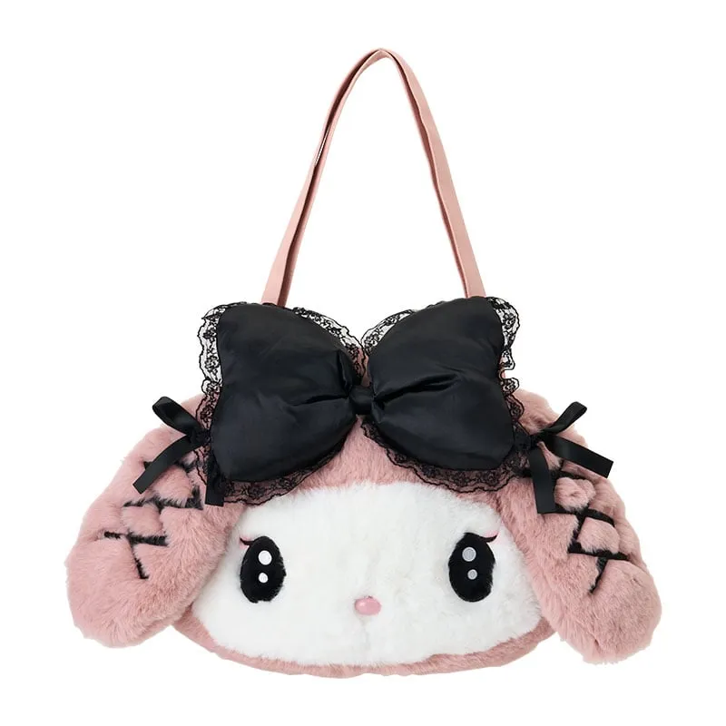 My Melody Plush Tote Bag (Midnight Melokuro Series) sold by Sanrio