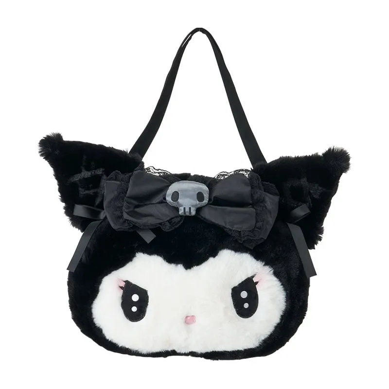 Kuromi Plush Tote Bag (Midnight Melokuro Series) sold by Sanrio