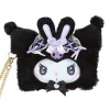 Kuromi Plush Card Case (Ribbon Party Series) sold by Sanrio