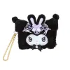 Kuromi Plush Card Case (Ribbon Party Series) sold by Sanrio