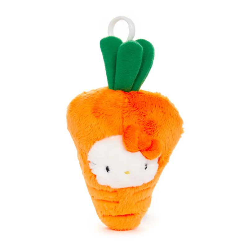 Hello Kitty Carrot Plush Mascot Clip (Fruit & Veggie Series) sold by Sanrio