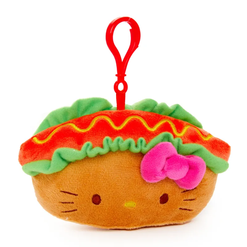Hello Kitty Plush Mascot Clip (Hot Dog) sold by Sanrio