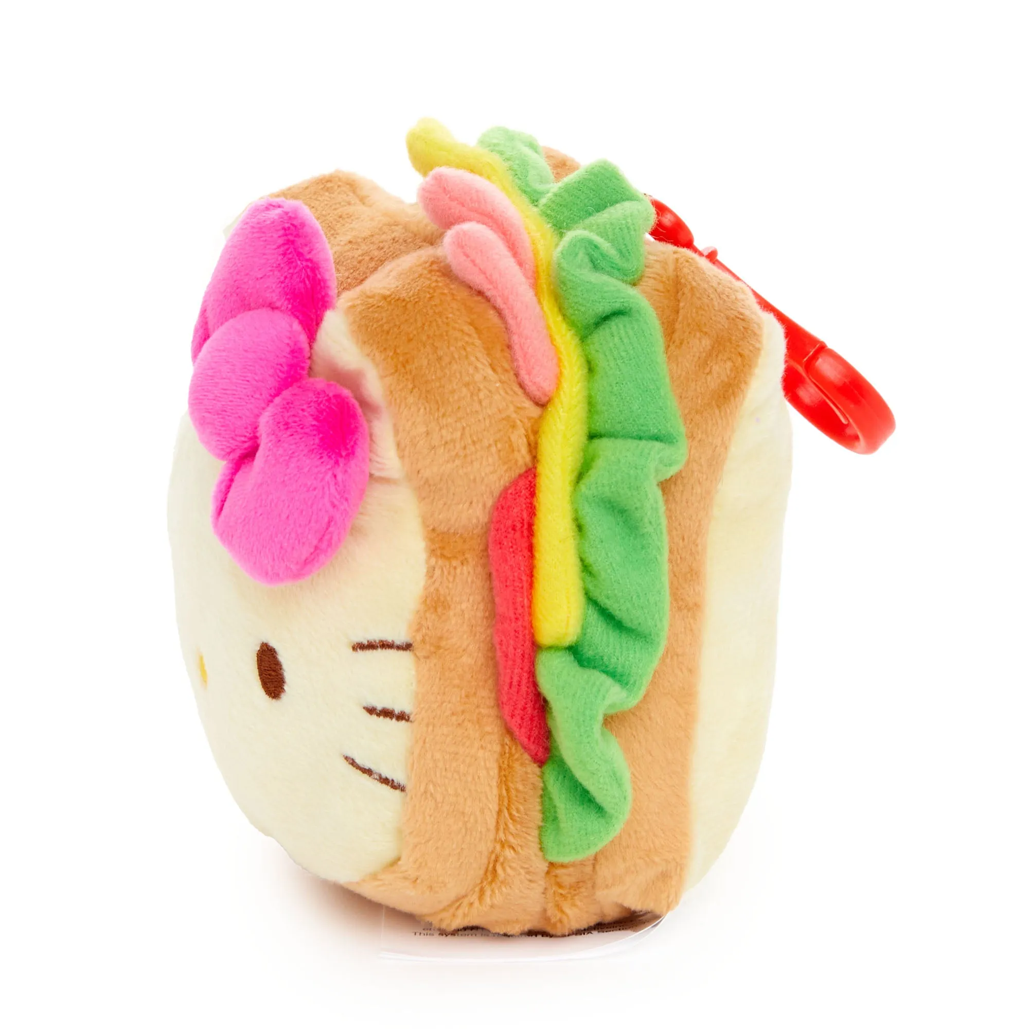 Hello Kitty Plush Mascot Clip (Sandwich) sold by Sanrio product image thumbnail 5