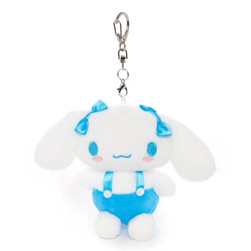 Cinnamoroll Plush Mascot Keychain (Blue Overalls) sold by Sanrio