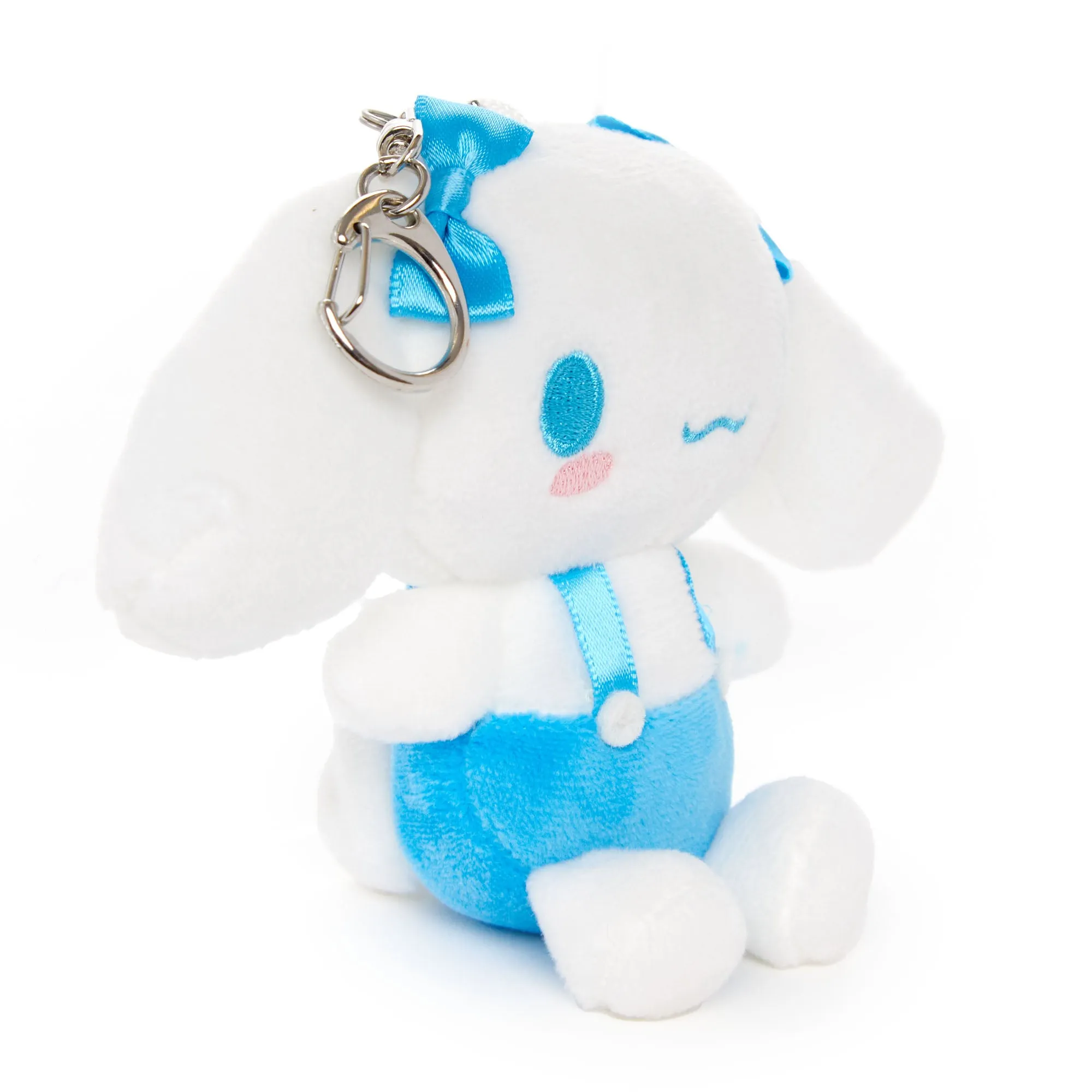 Cinnamoroll Plush Mascot Keychain (Blue Overalls) sold by Sanrio product image thumbnail 4