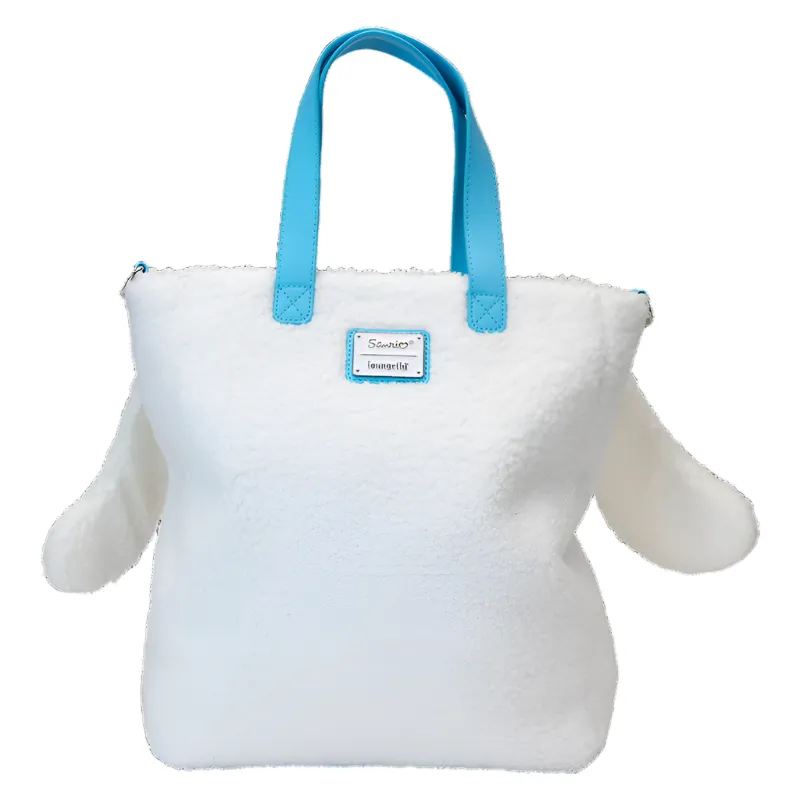 Cinnamoroll x Loungefly Sherpa Tote Bag With Coin Bag sold by Sanrio product image thumbnail 4