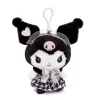 Kuromi Plush Mascot Charm (Frills Series) sold by Sanrio
