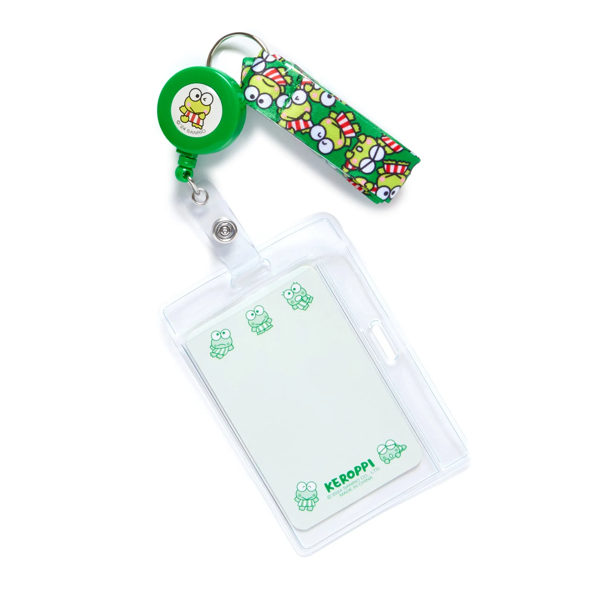 Keroppi ID Badge Holder (All-Over Series) sold by Sanrio product image thumbnail 4