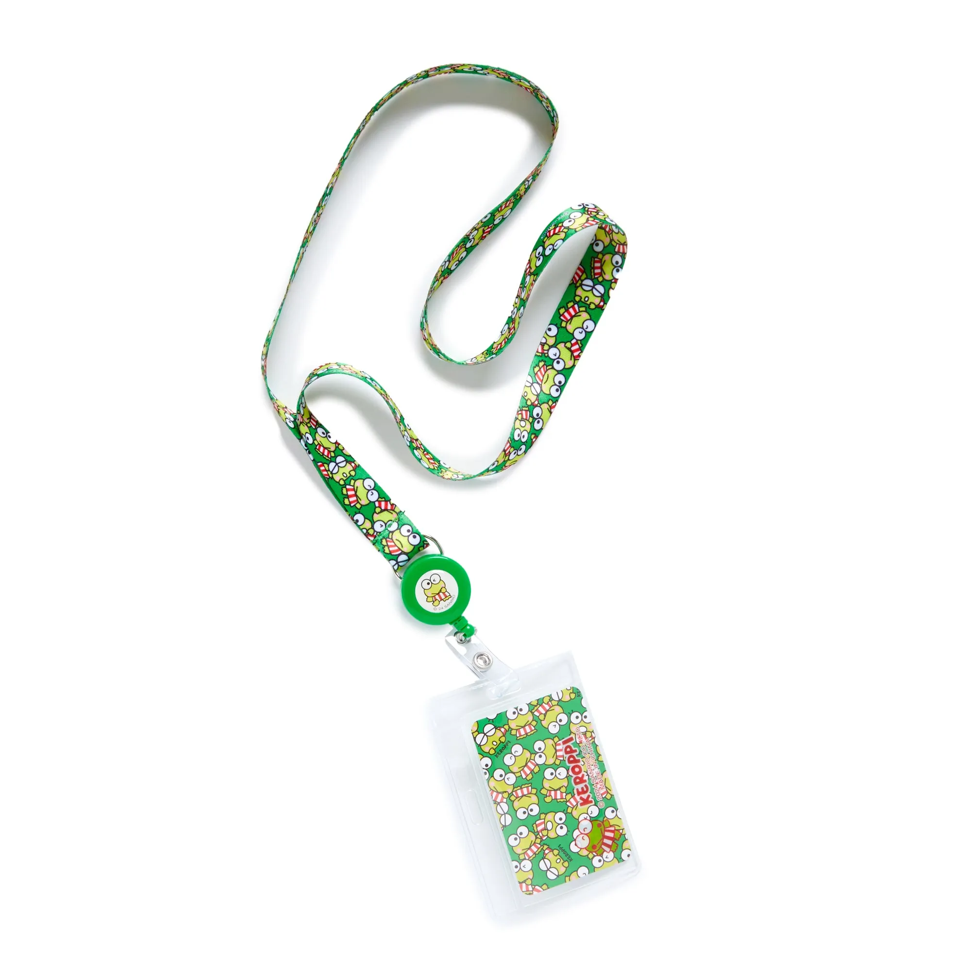 Keroppi ID Badge Holder (All-Over Series) sold by Sanrio product image thumbnail 3