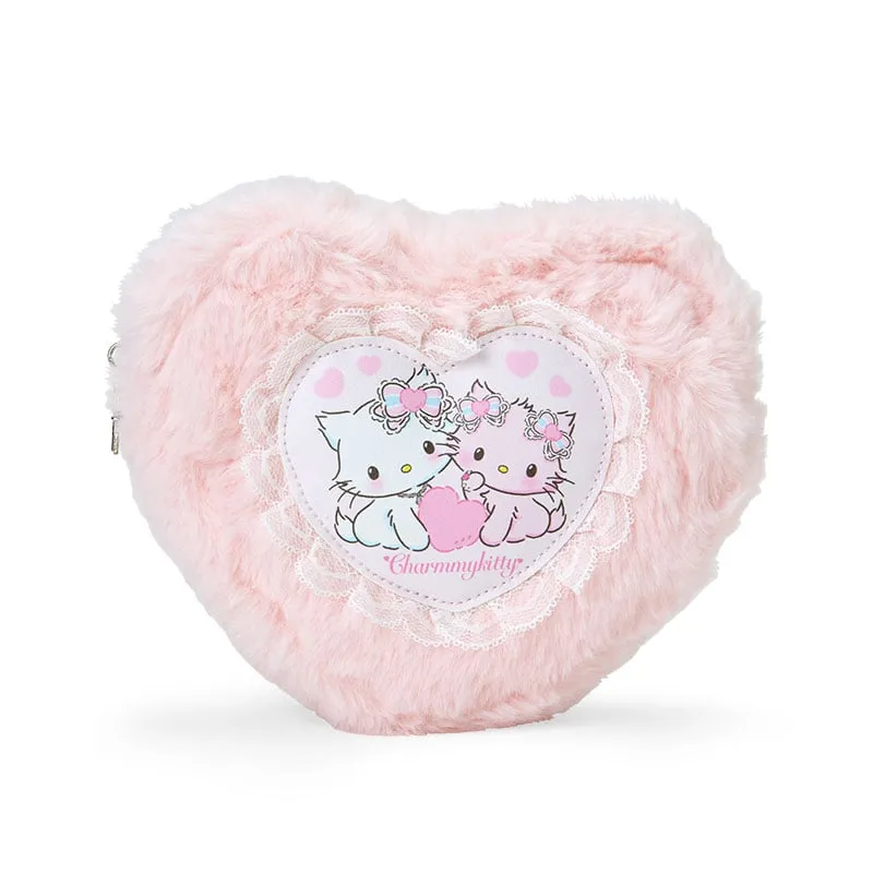 Charmmy Kitty Plush Zipper Pouch (Heisei Fluffy Heart Series) sold by Sanrio