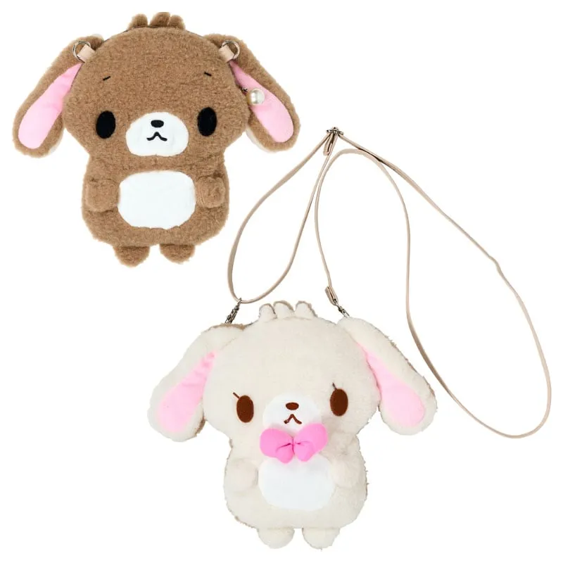 Sugarbunnies Plush Mini Crossbody Bag (Heisei Fluffy Heart Series) sold by Sanrio
