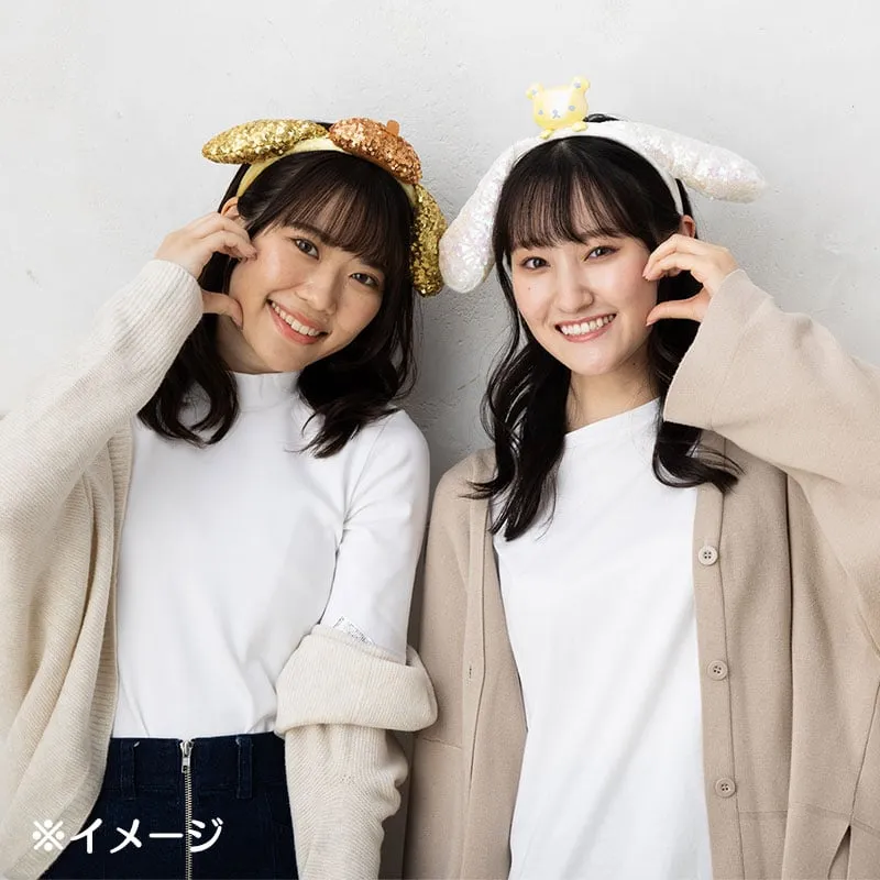 Pompompurin Sequined Ear Headband sold by Sanrio product image thumbnail 3