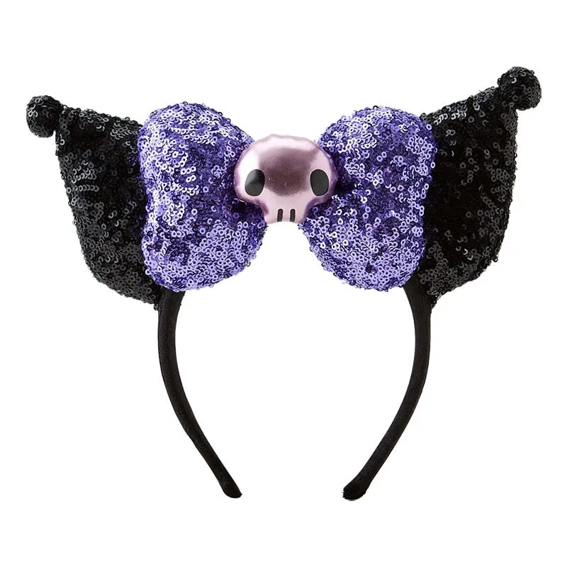 Kuromi Sequined Ear Headband sold by Sanrio