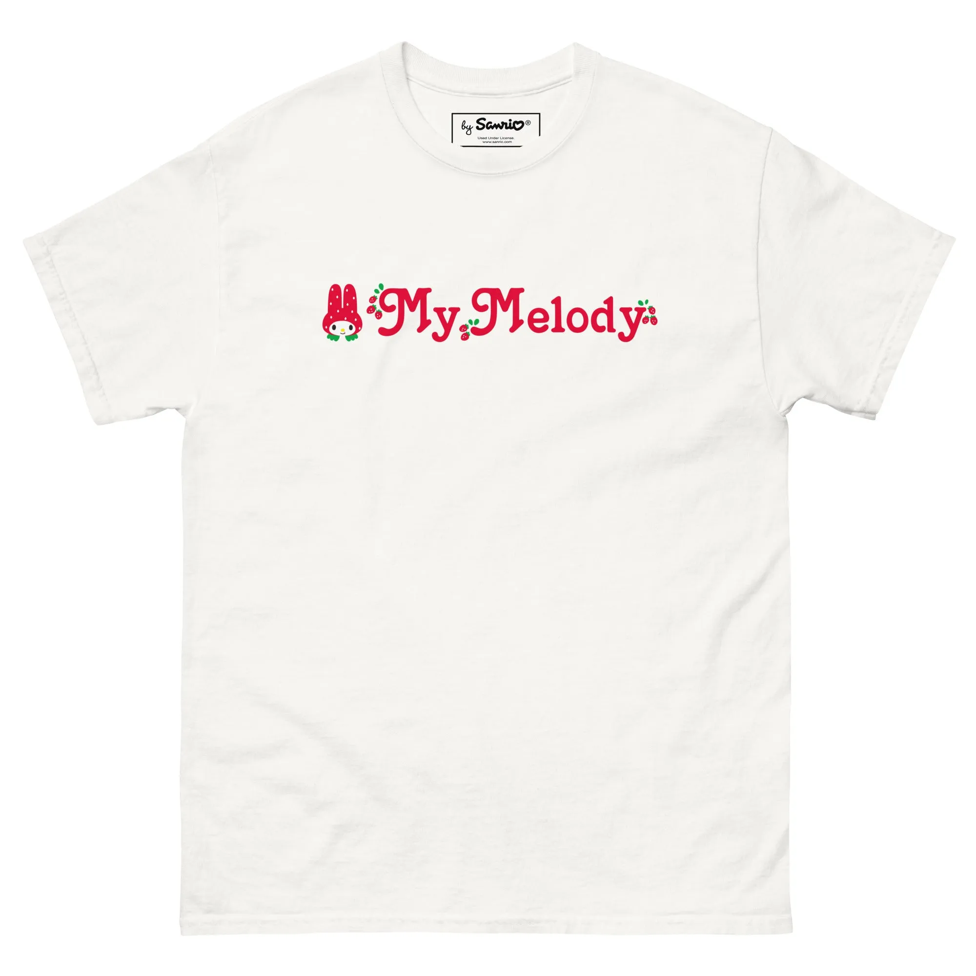 My Melody Strawberry Logo Tee sold by Sanrio