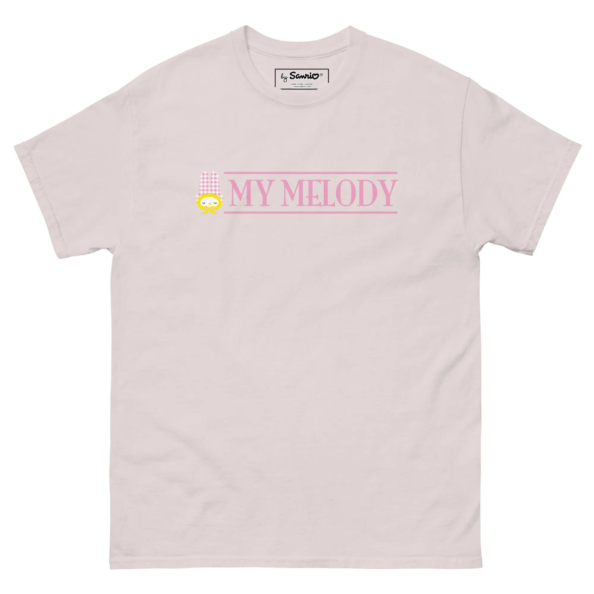 My Melody Gingham Logo Tee sold by Sanrio