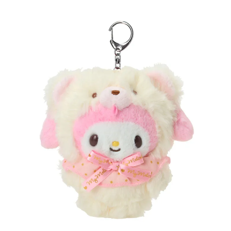 My Melody Plush Keychain Mascot (Fluffy Teddy Bear Series)  sold by Sanrio