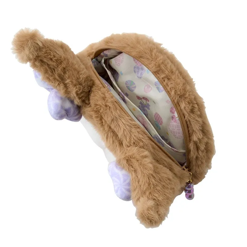 Kuromi Plush Mini Face Pouch (Retro Pastel Series) sold by Sanrio product image thumbnail 2