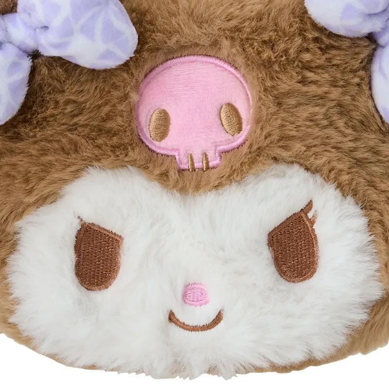 Kuromi Plush Mini Face Pouch (Retro Pastel Series) sold by Sanrio product image thumbnail 5