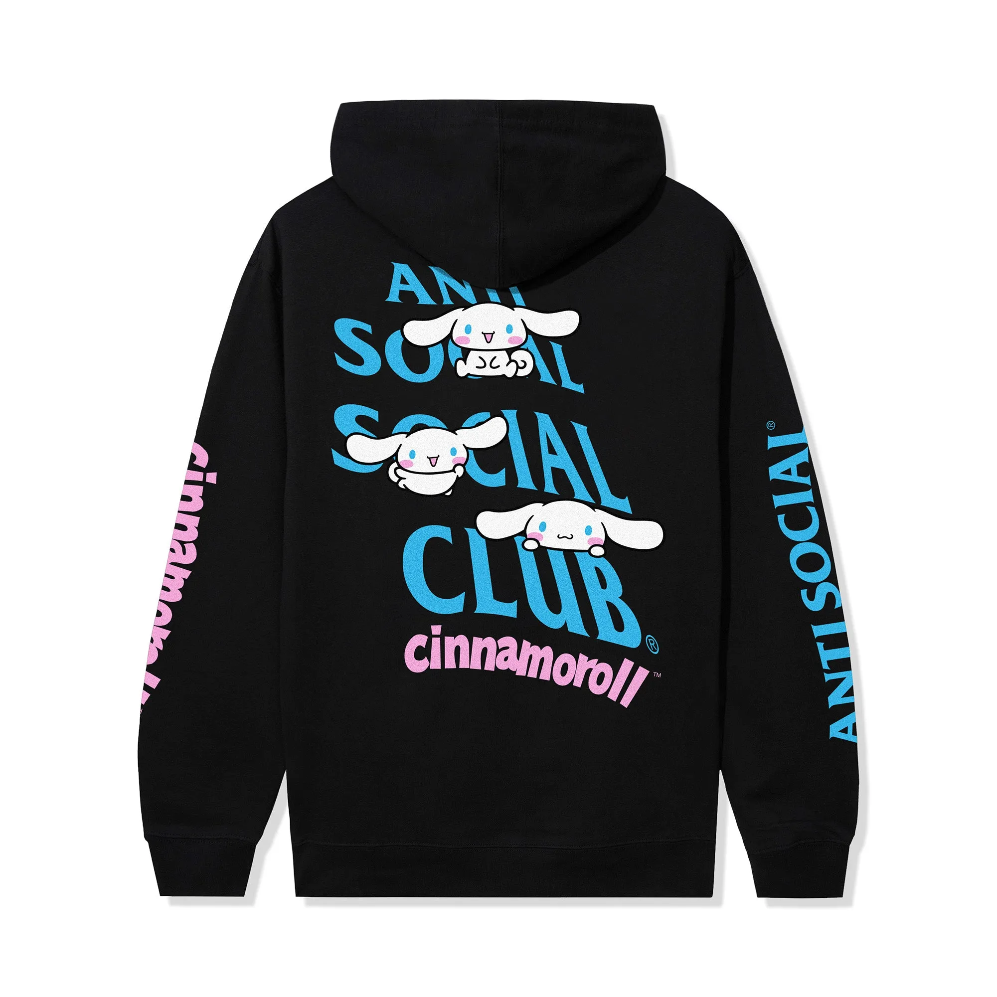 Anti Social Social Club x Cinnamoroll Classic Hoodie (Black) sold by Sanrio