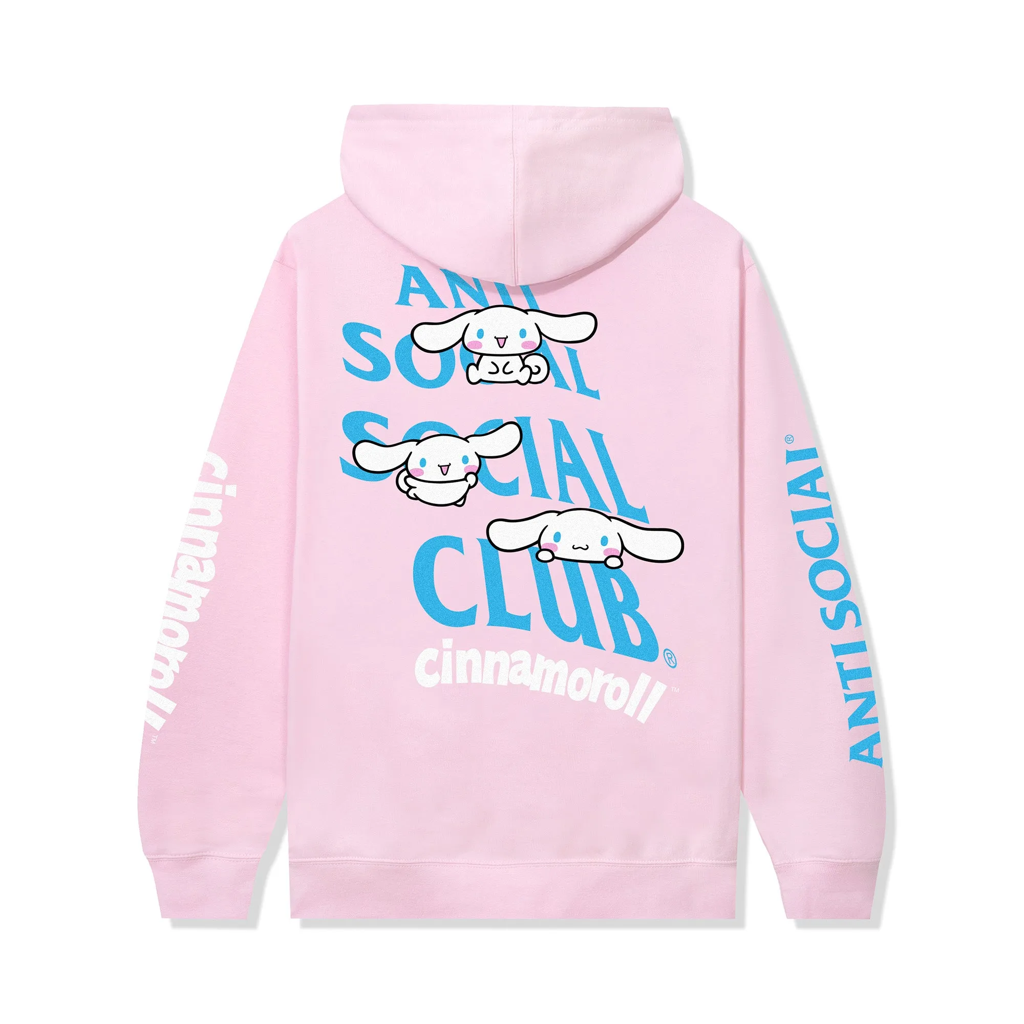 Anti Social Social Club x Cinnamoroll Classic Hoodie (Pink) | Parallel