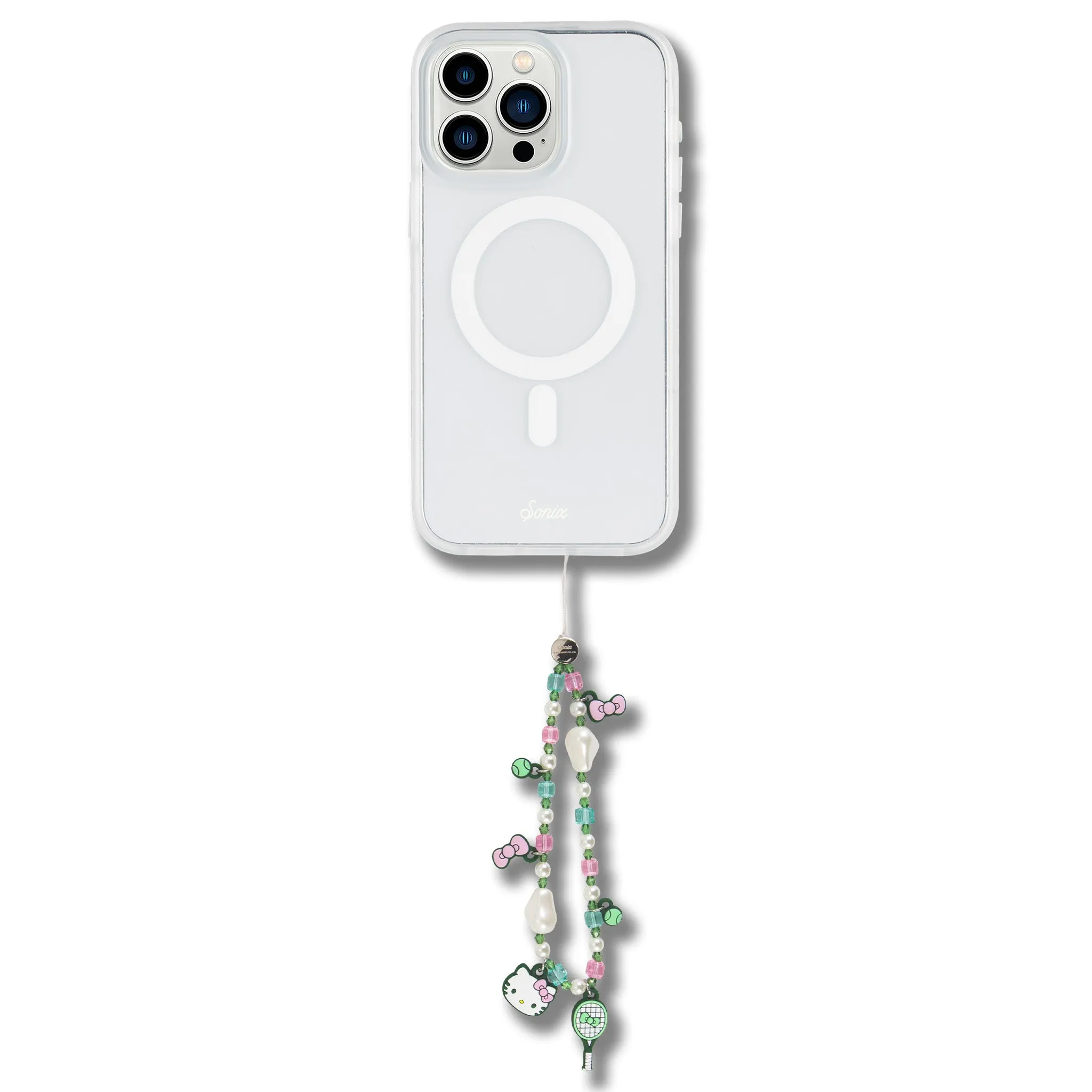 Hello Kitty x Sonix Tennis Club Beaded Smartphone Wrist Strap sold by Sanrio product image thumbnail 4
